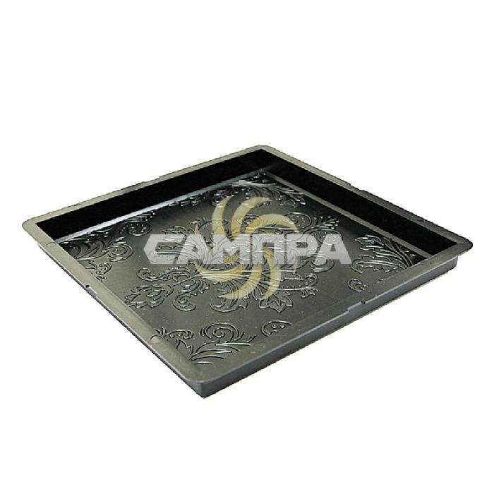 Форма С10 Квадрат Барокко 30х30х3 см
 фото 2