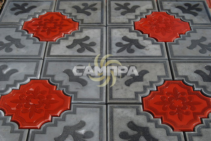 Форма Вставка клевера Краковского 1/3 30,0х30,0х4,5 см фото 4